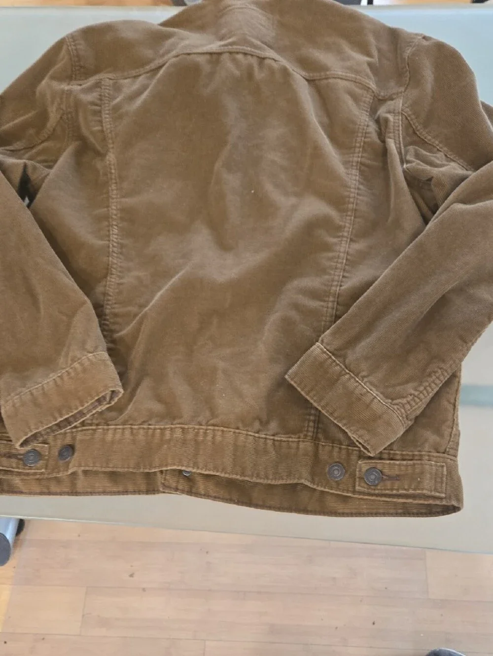 Levi's Brown Corduroy Trucker Jacket - Picture 7 of 11